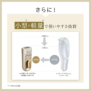 Amazon | ヤーマン 脱毛器 カテゴリ レイボーテ ハイパーZERO